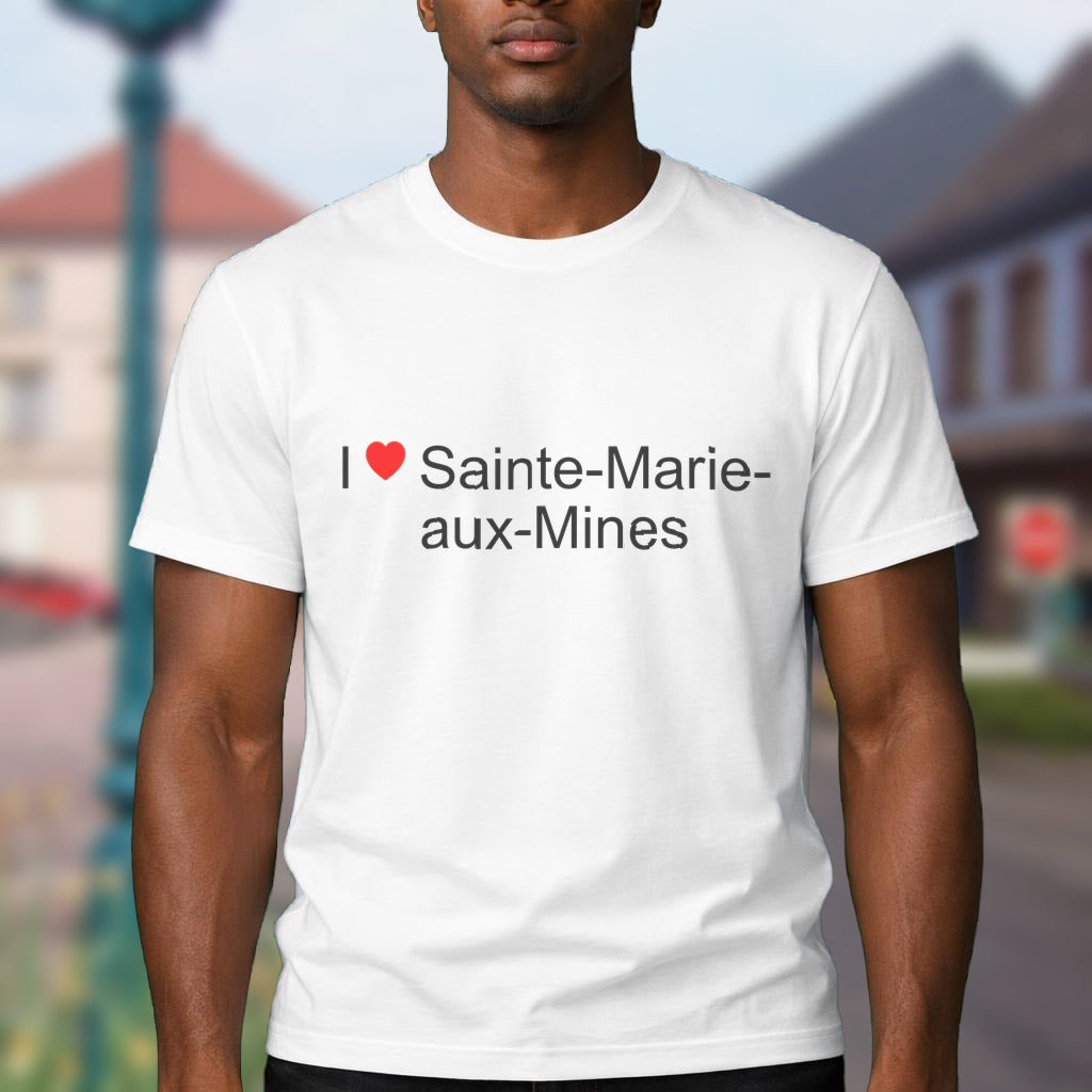 T-shirt I love sainte-marie-aux-mines