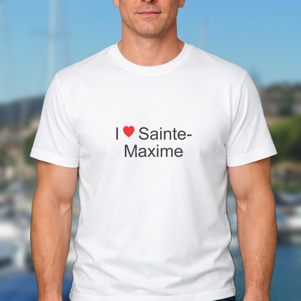 T-shirt I love sainte-maxime