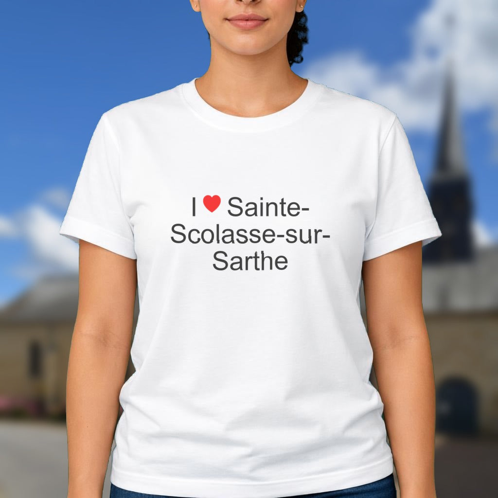 T-shirt I love sainte-scolasse-sur-sarthe