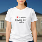 T-shirt I love sainte-sévère-sur-indre