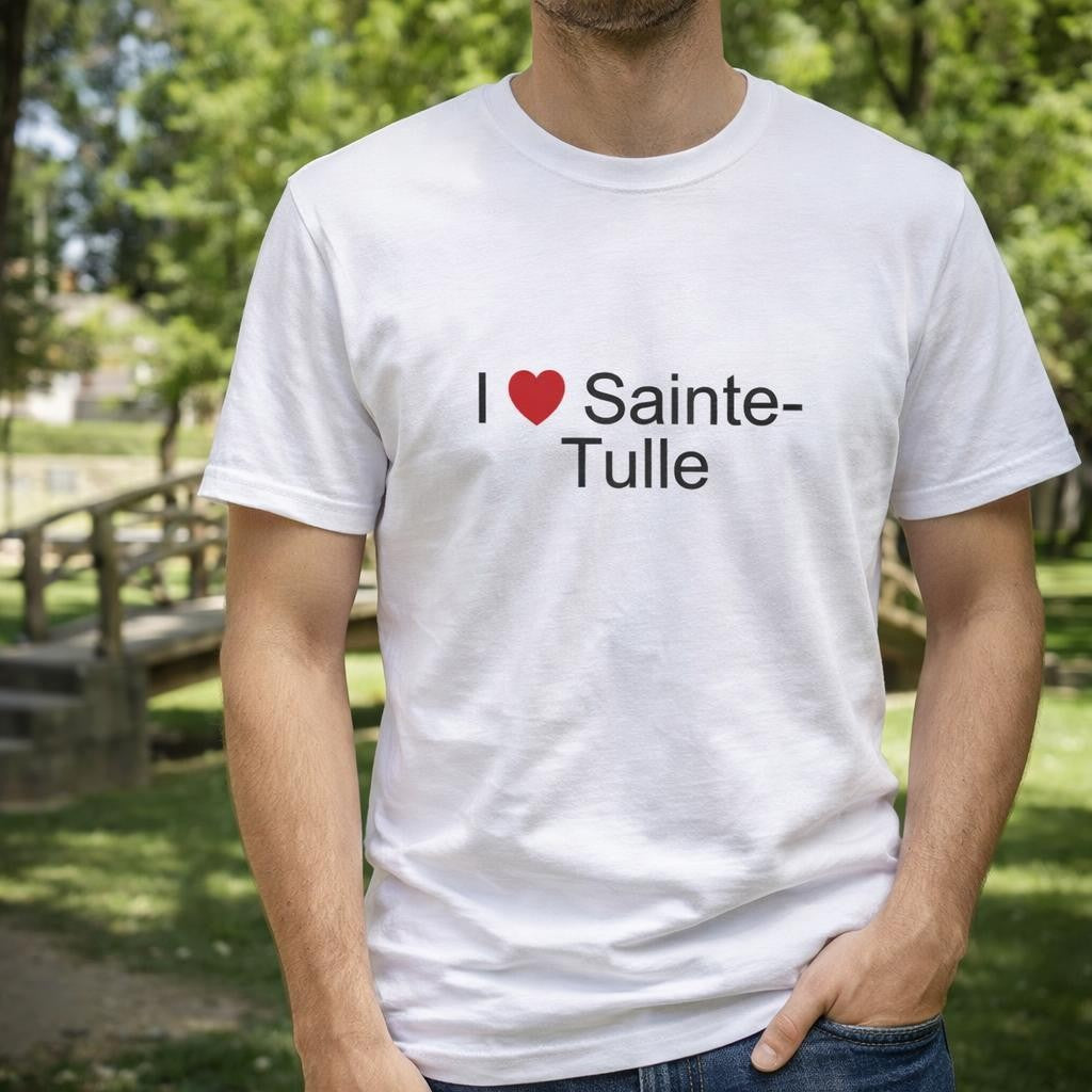 T-shirt I love sainte-tulle