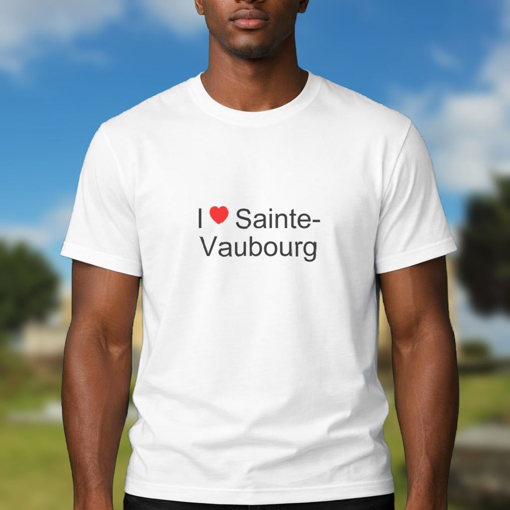 T-shirt I love sainte-vaubourg