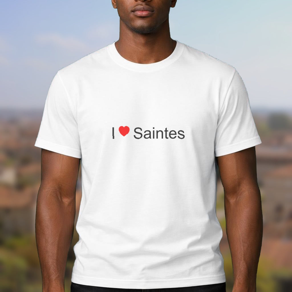 T-shirt I love saintes
