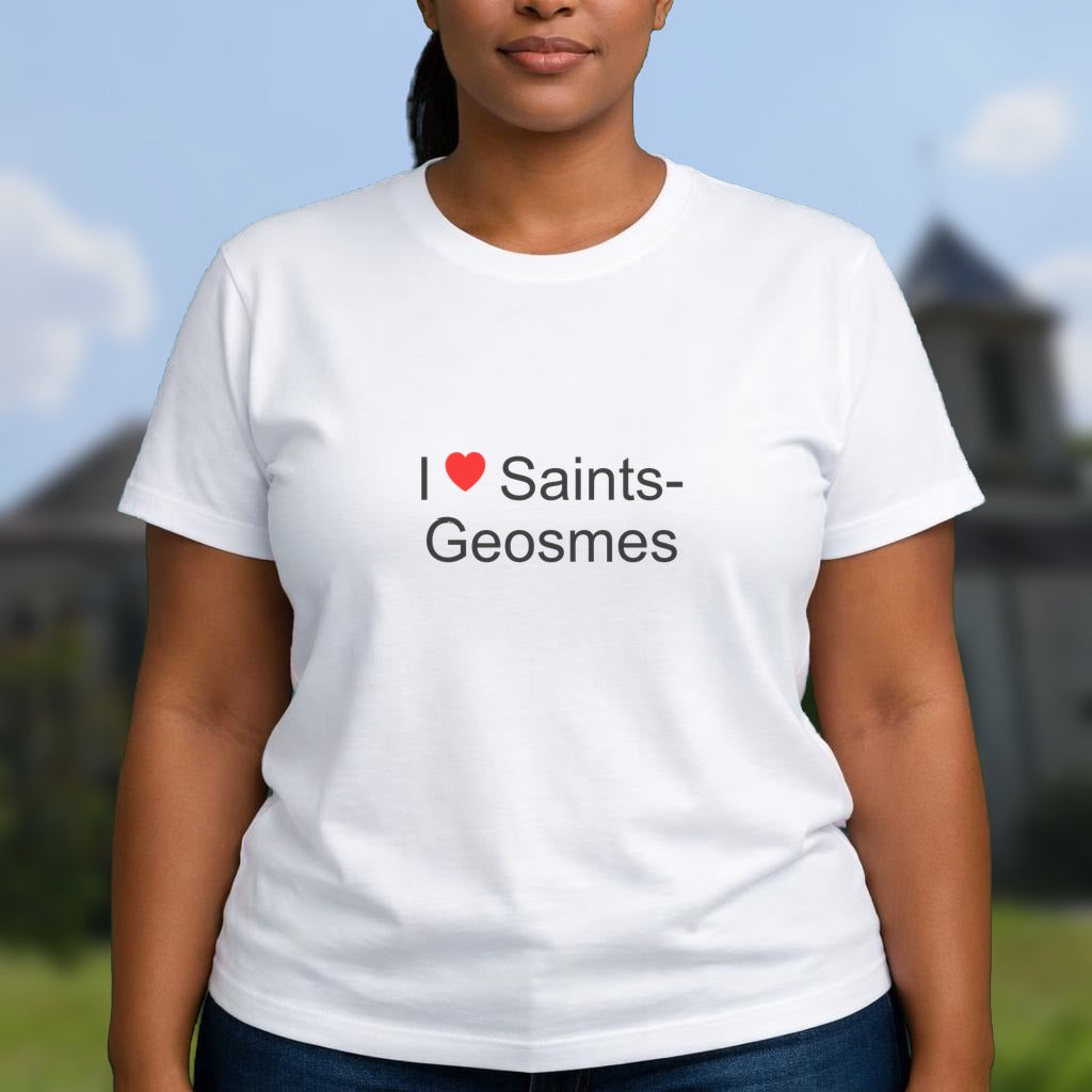 T-shirt I love saints-geosmes