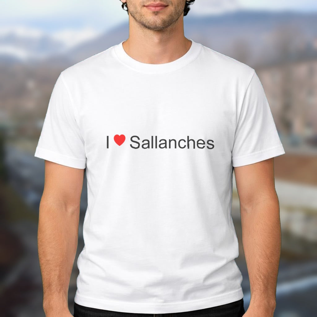 T-shirt I love sallanches