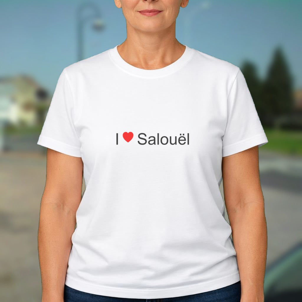 T-shirt I love salouël
