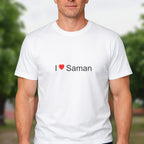 T-shirt I love saman