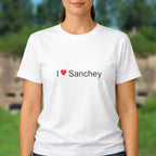 T-shirt I love sanchey
