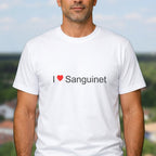 T-shirt I love sanguinet