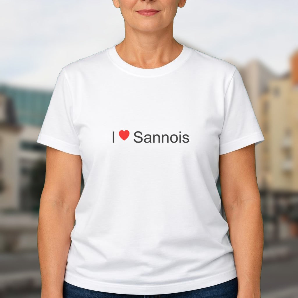 T-shirt I love sannois