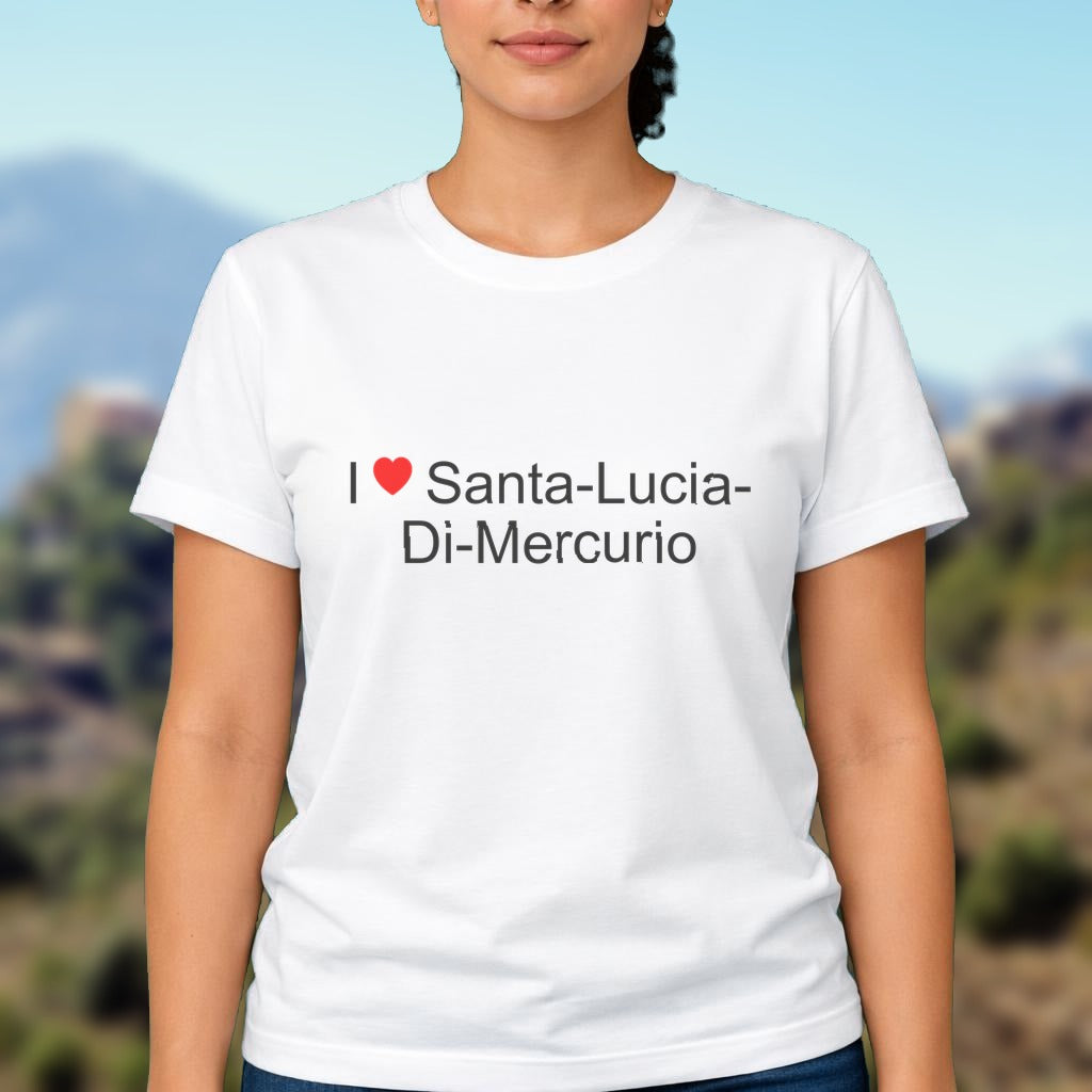 T-shirt I love santa-lucia-di-mercurio