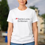 T-shirt I love santa-lucia-di-moriani