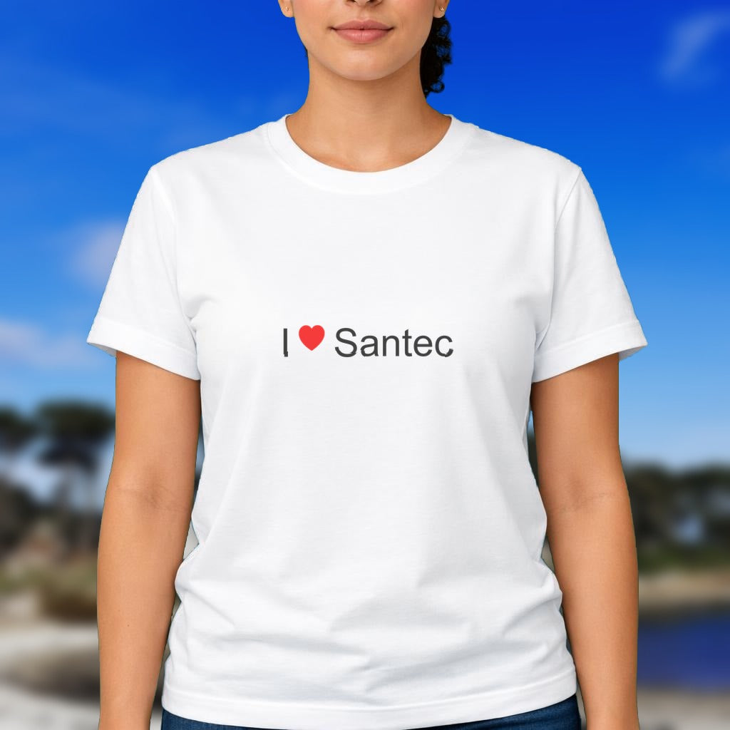 T-shirt I love santec