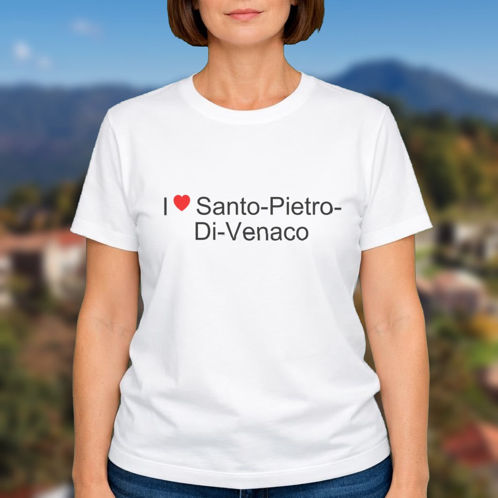 T-shirt I love santo-pietro-di-venaco