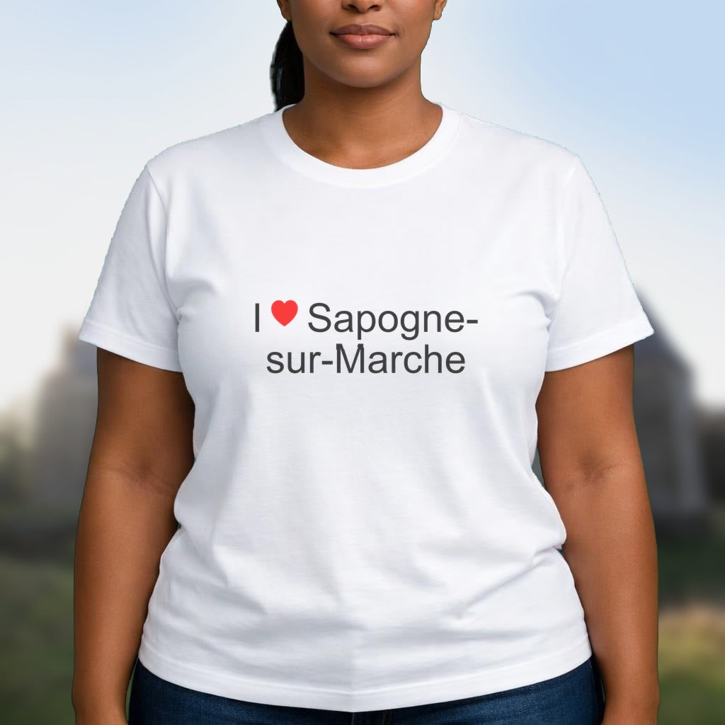 T-shirt I love sapogne-sur-marche