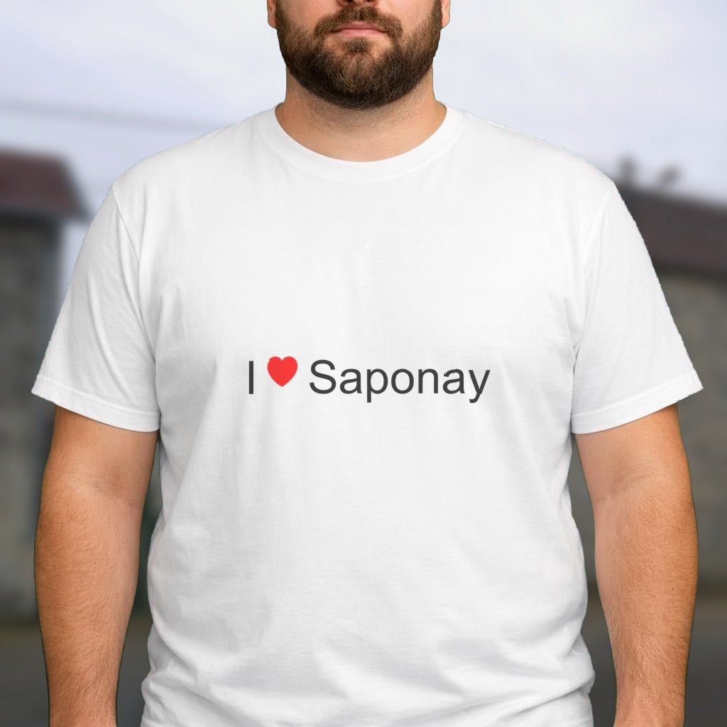 T-shirt I love saponay