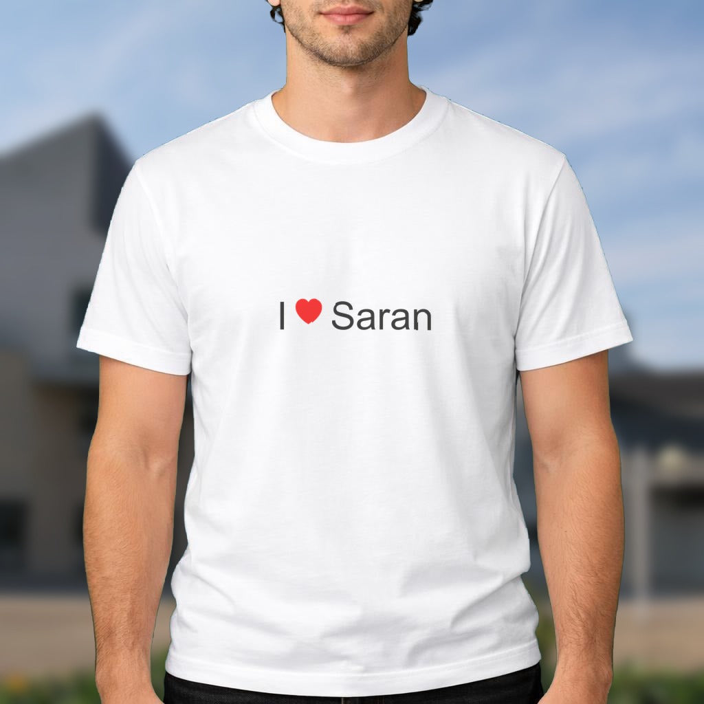 T-shirt I love saran