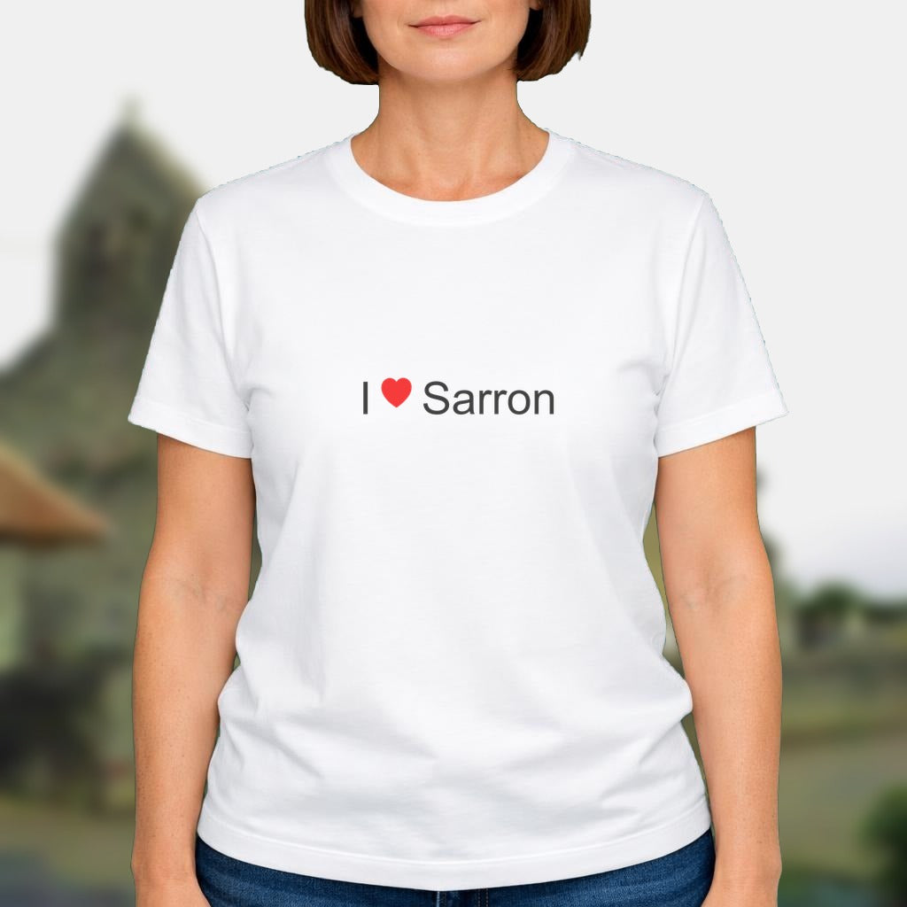 T-shirt I love sarron