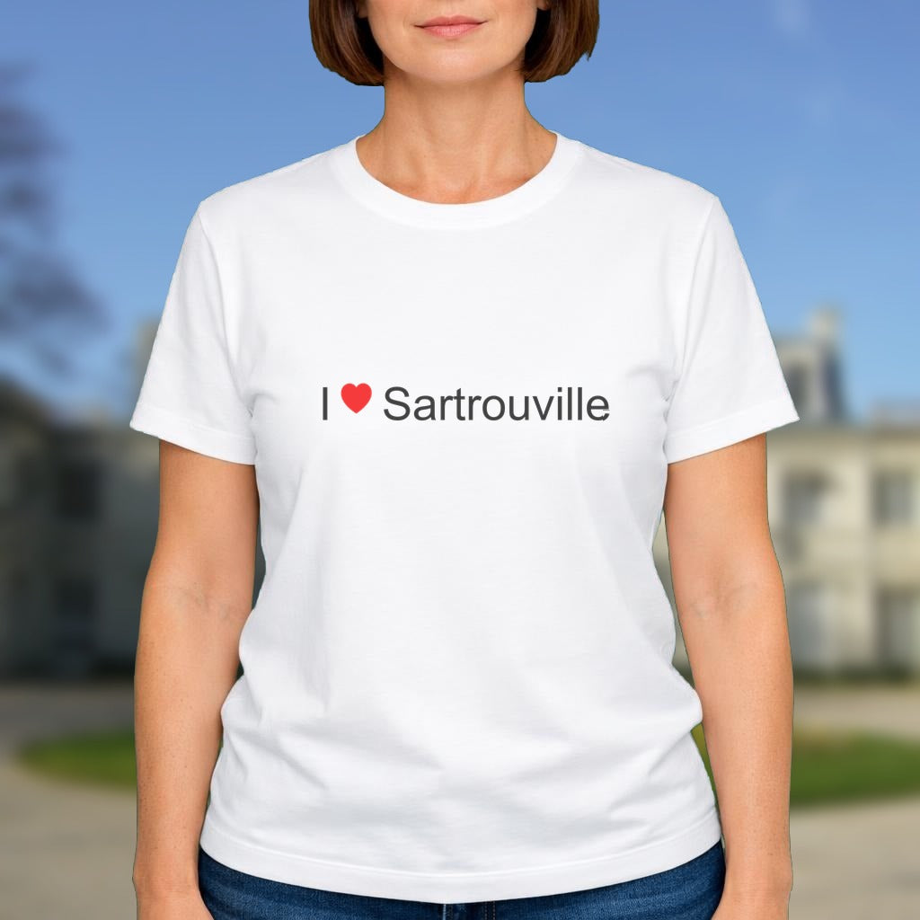 T-shirt I love sartrouville