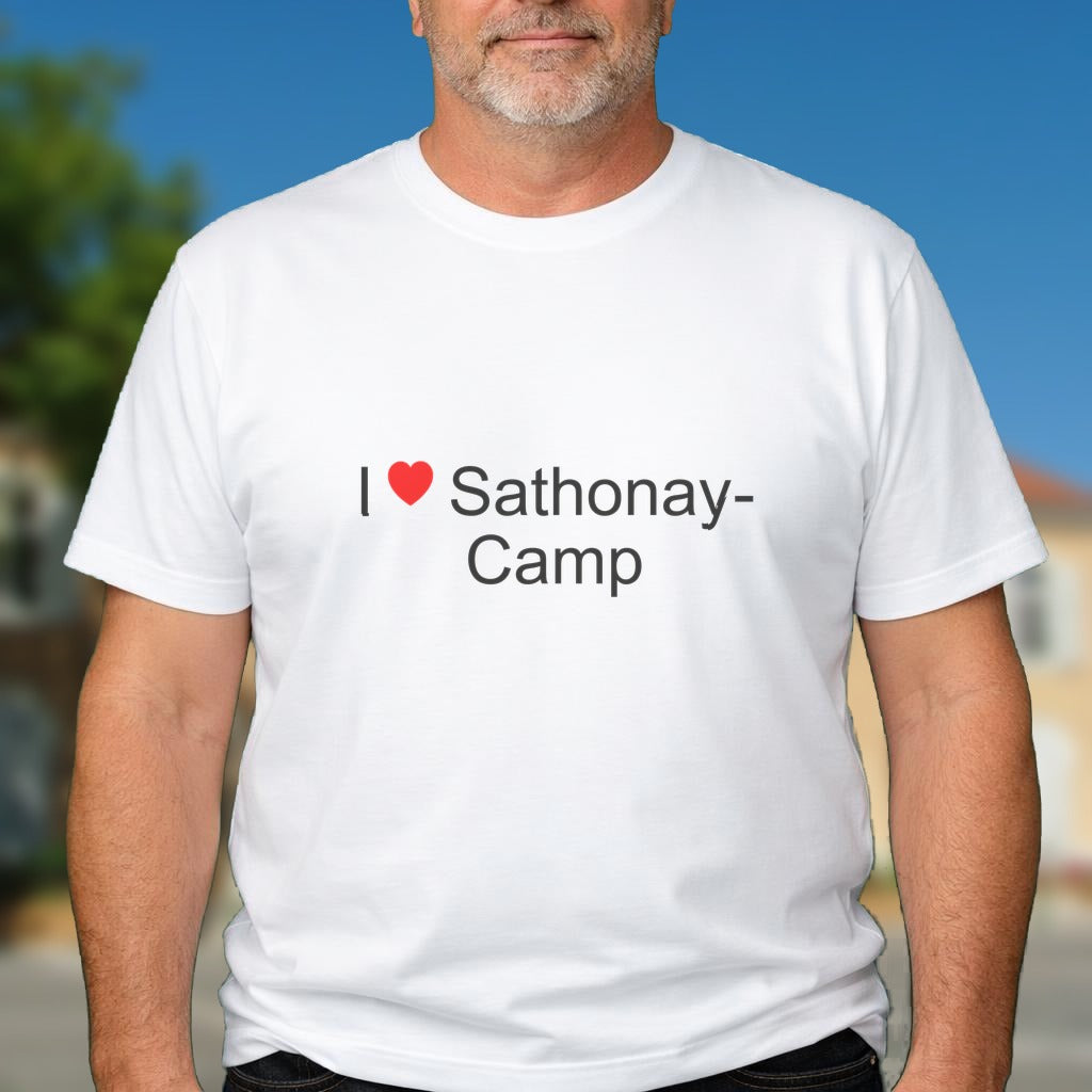 T-shirt I love sathonay-camp