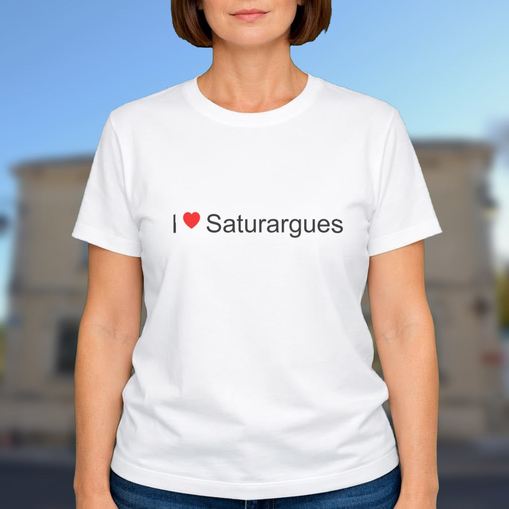 T-shirt I love saturargues