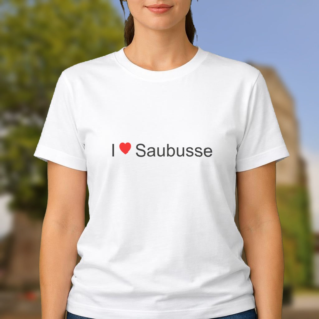 T-shirt I love saubusse