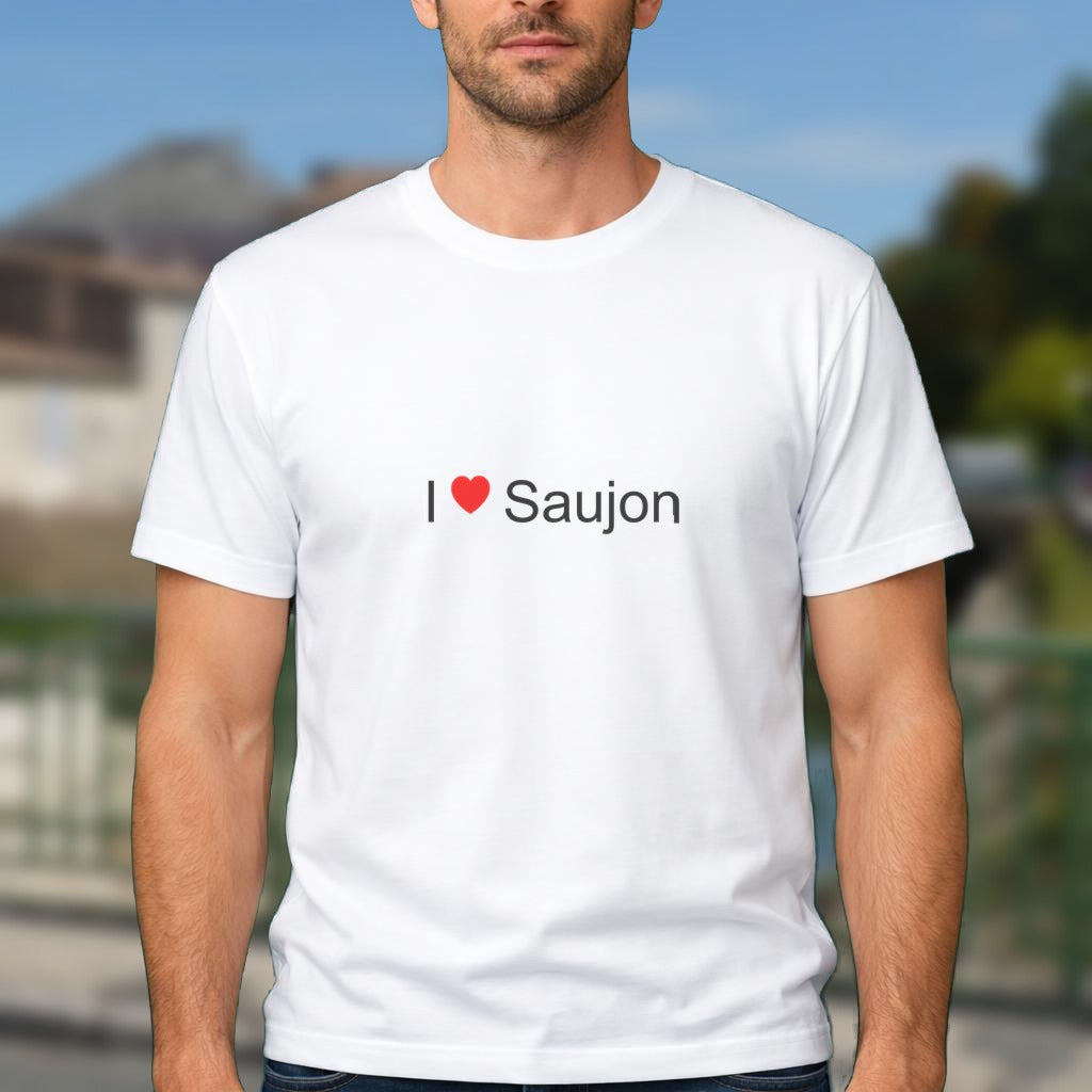 T-shirt I love saujon
