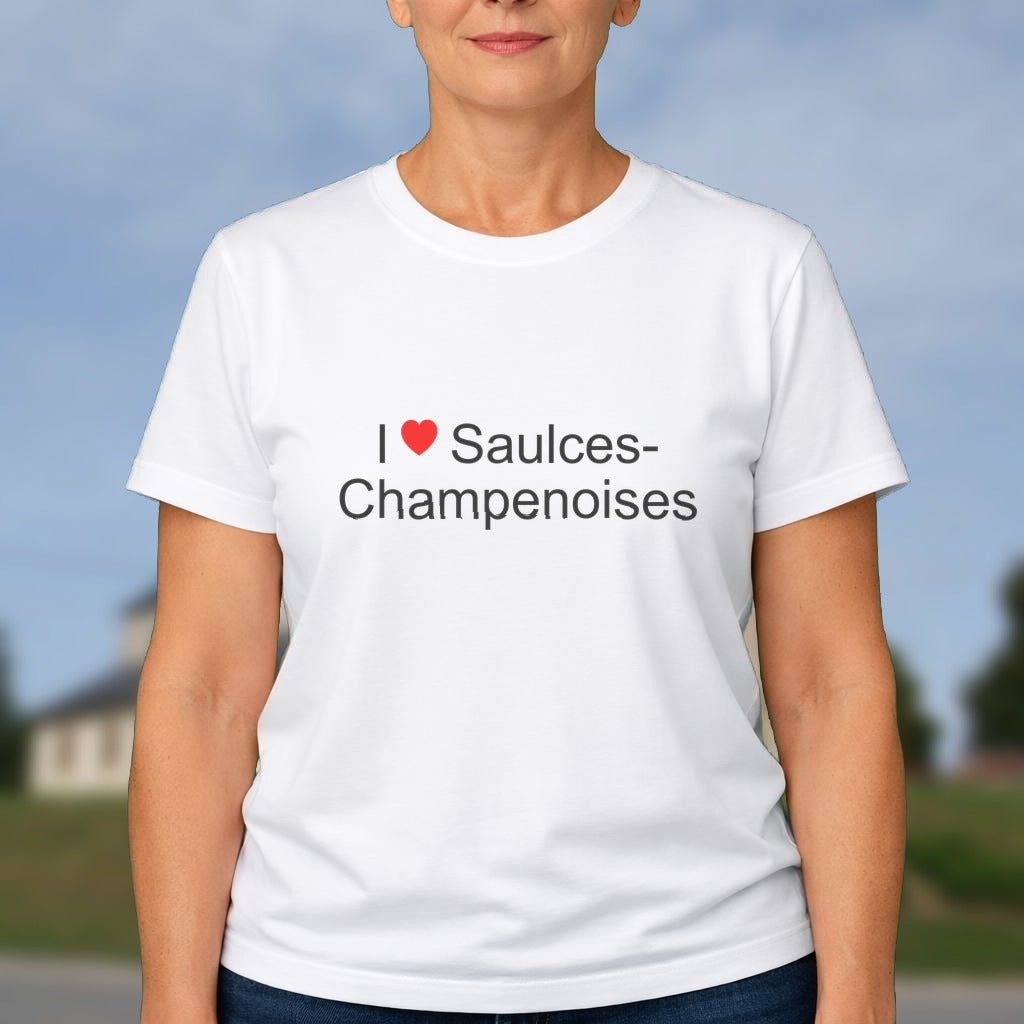 T-shirt I love saulces-champenoises