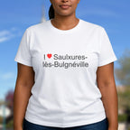 T-shirt I love saulxures-lès-bulgnéville