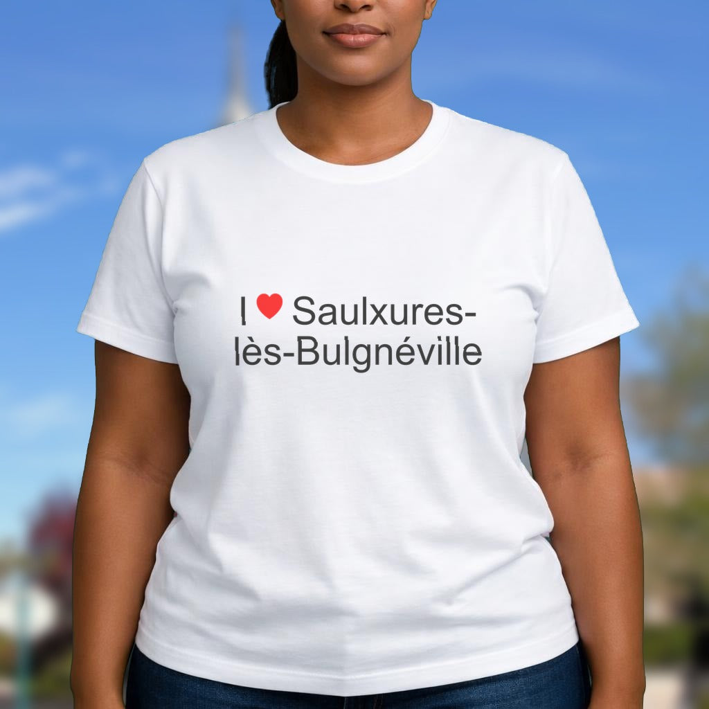 T-shirt I love saulxures-lès-bulgnéville