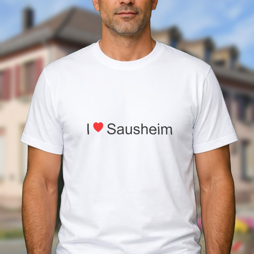 T-shirt I love sausheim