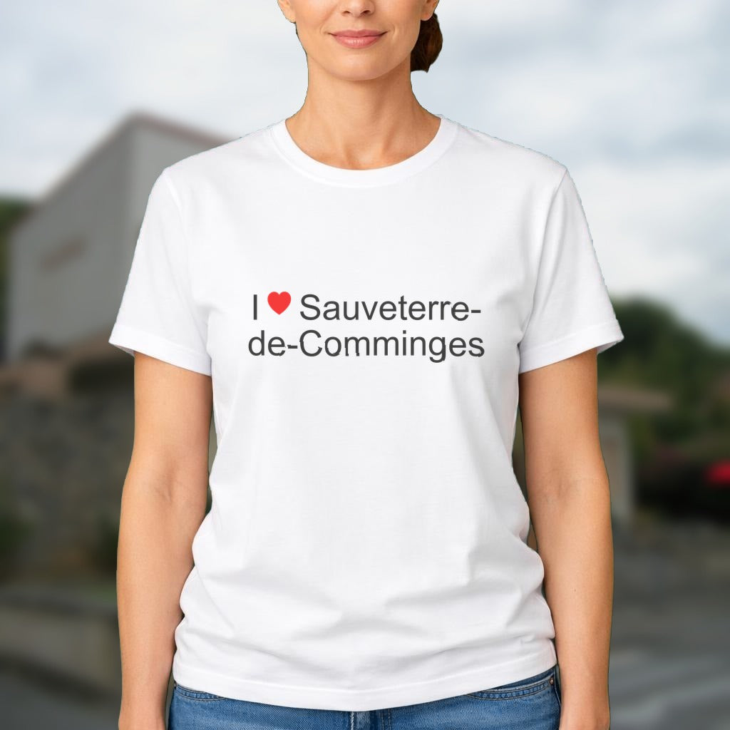 T-shirt I love sauveterre-de-comminges