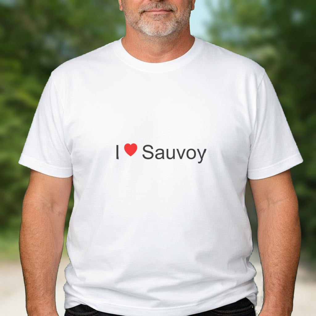 T-shirt I love sauvoy