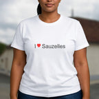 T-shirt I love sauzelles