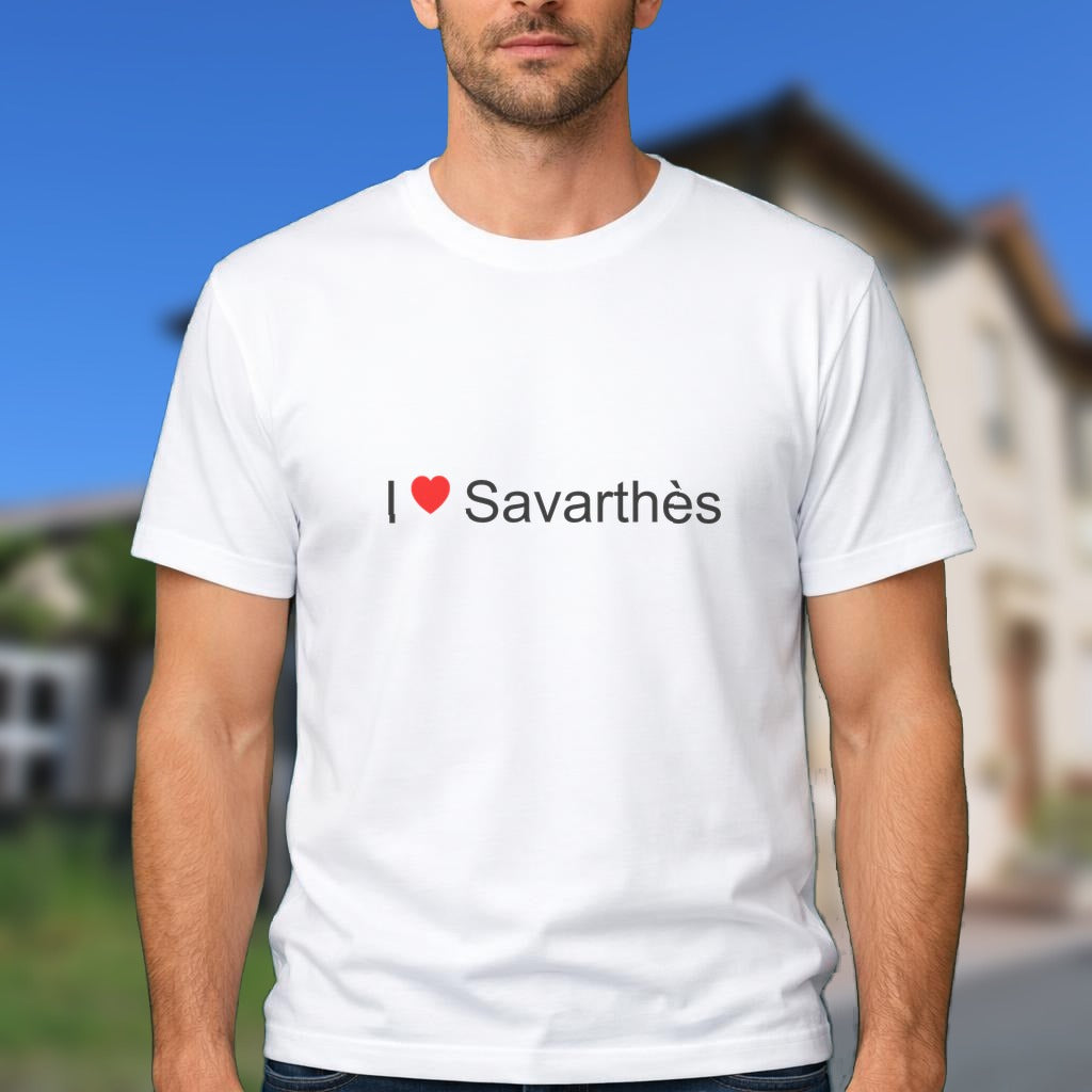 T-shirt I love savarthès