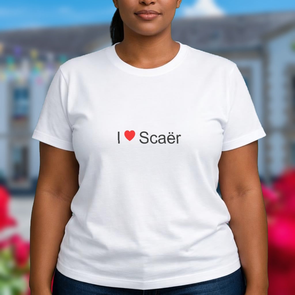 T-shirt I love scaër