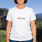 T-shirt I love scata