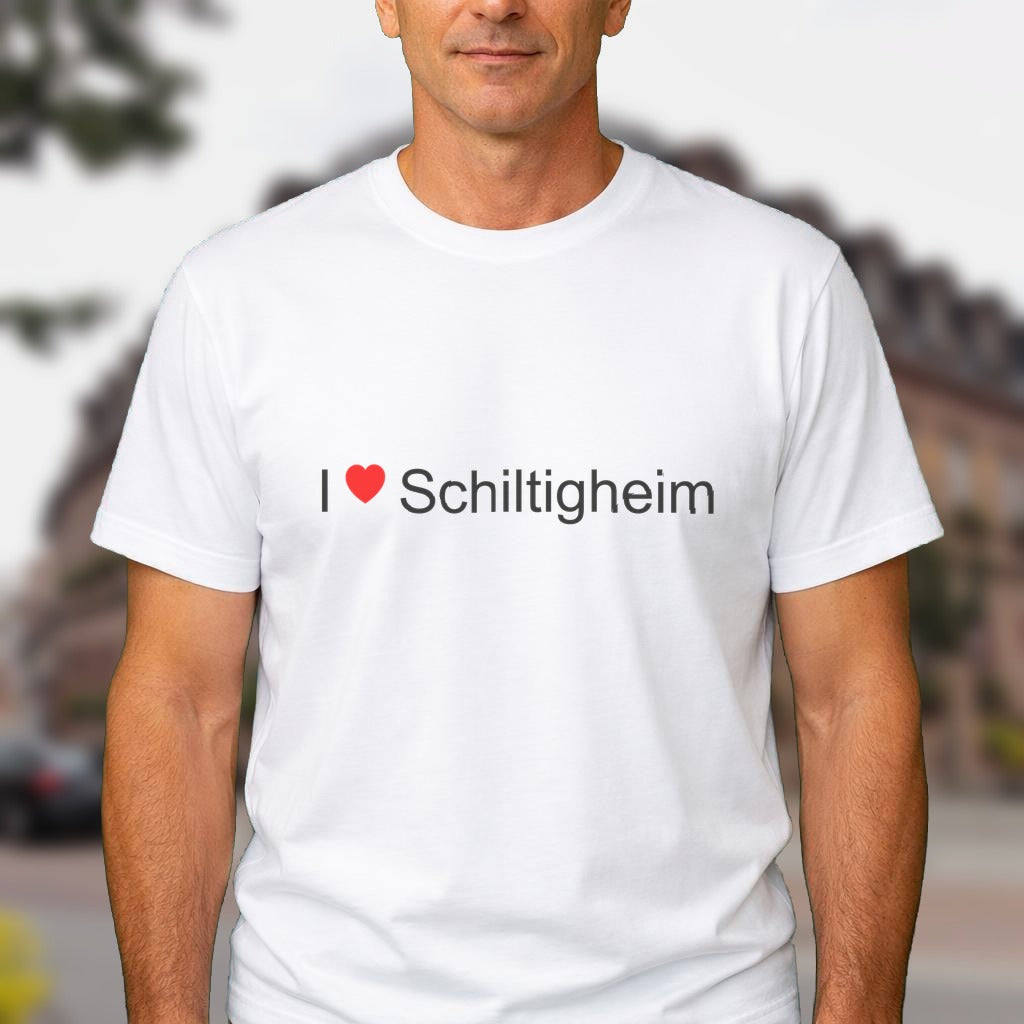 T-shirt I love schiltigheim