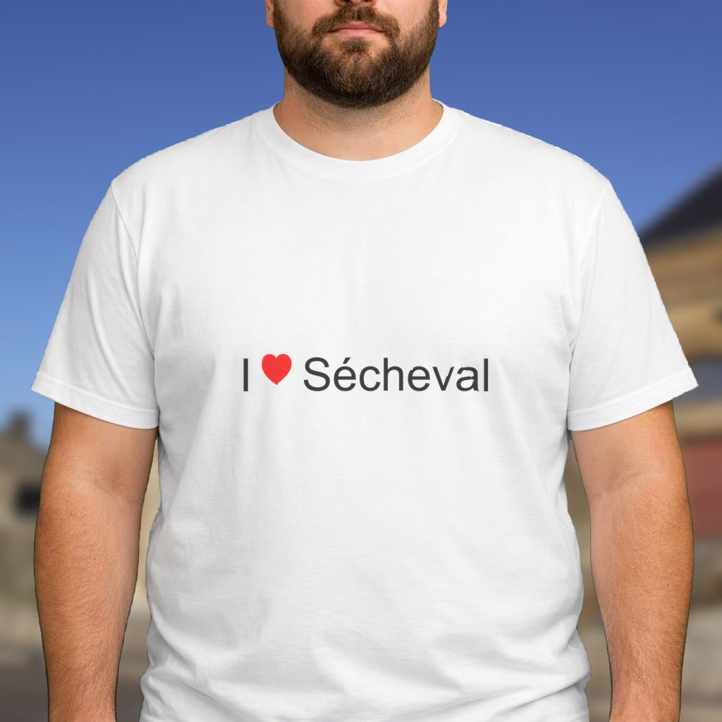 T-shirt I love sécheval