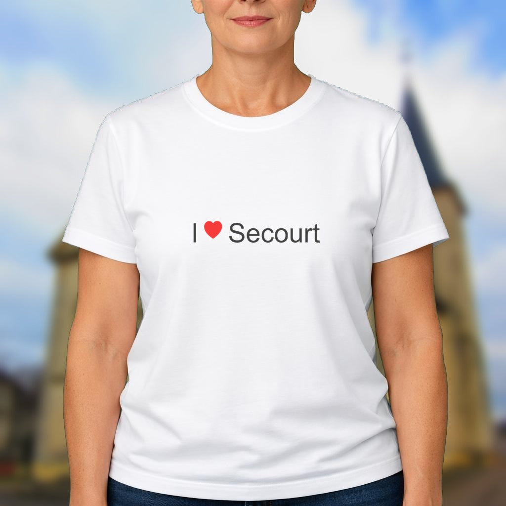 T-shirt I love secourt