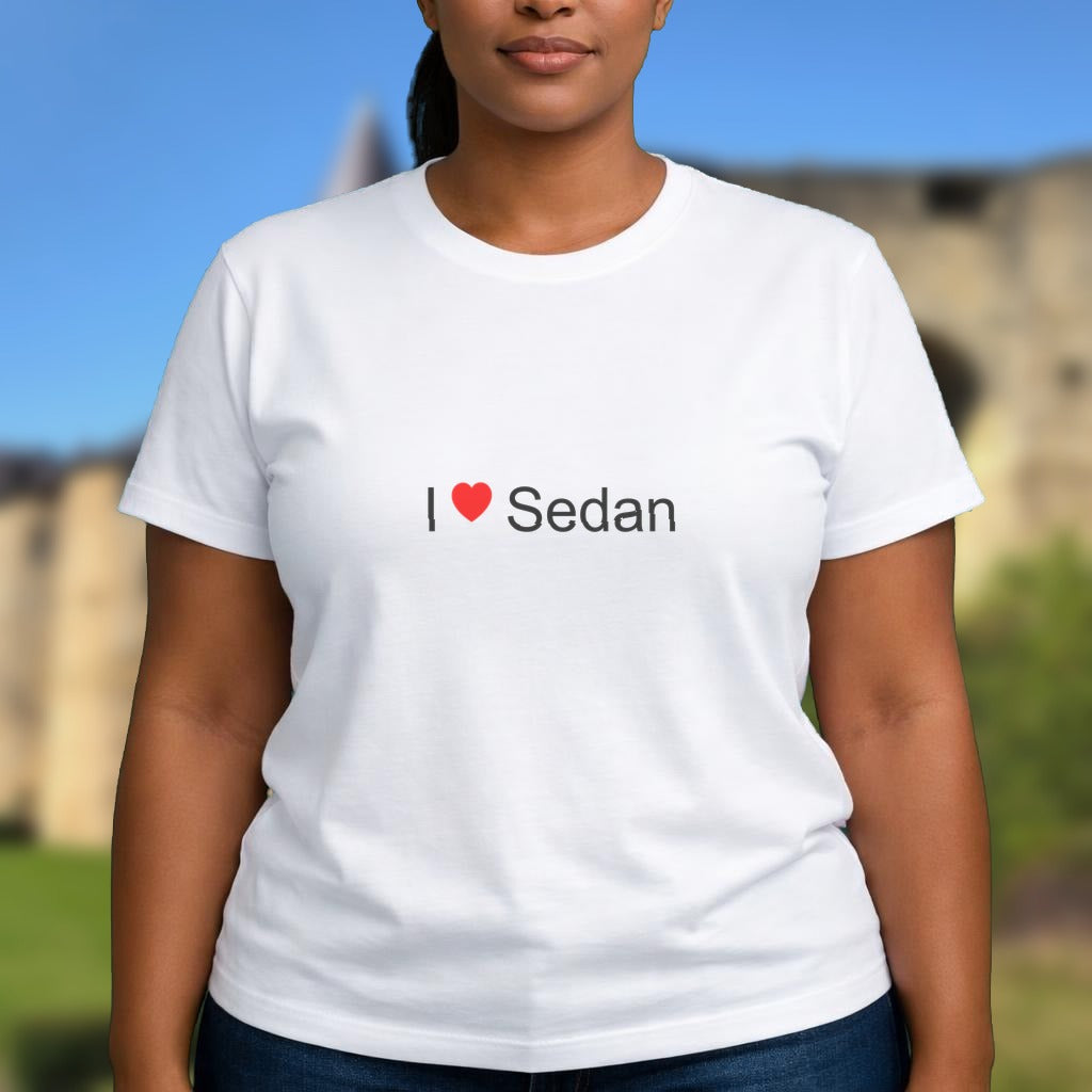 T-shirt I love sedan
