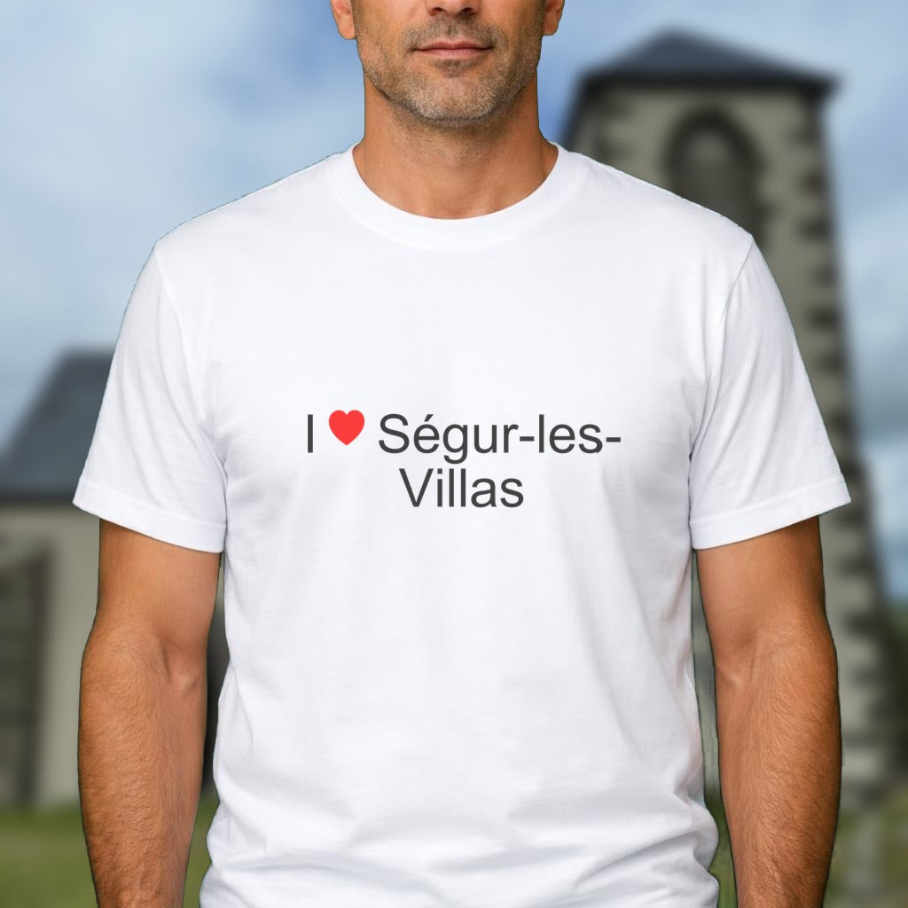 T-shirt I love ségur-les-villas