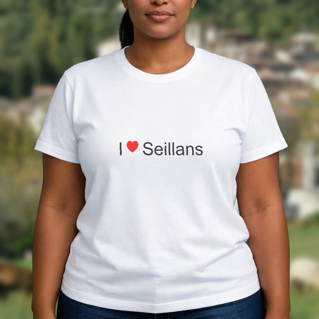 T-shirt I love seillans
