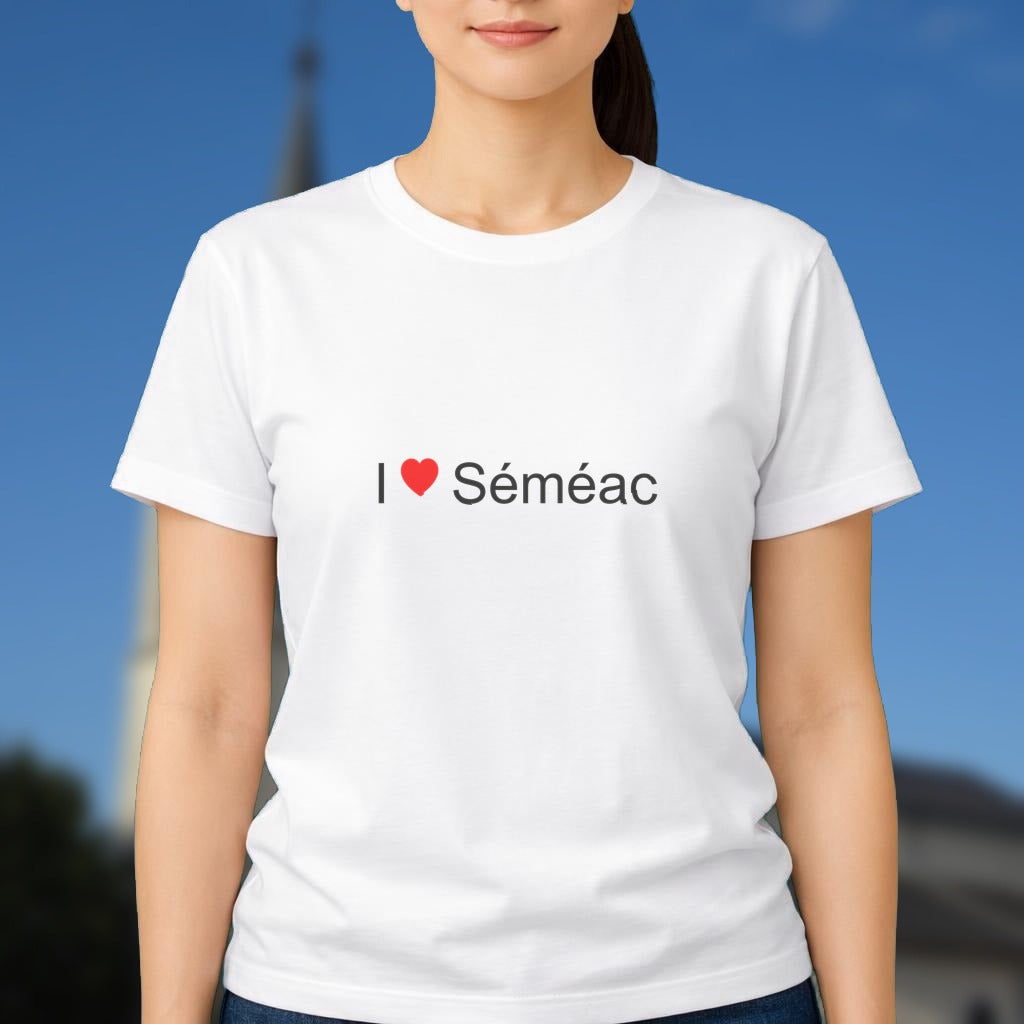 T-shirt I love séméac