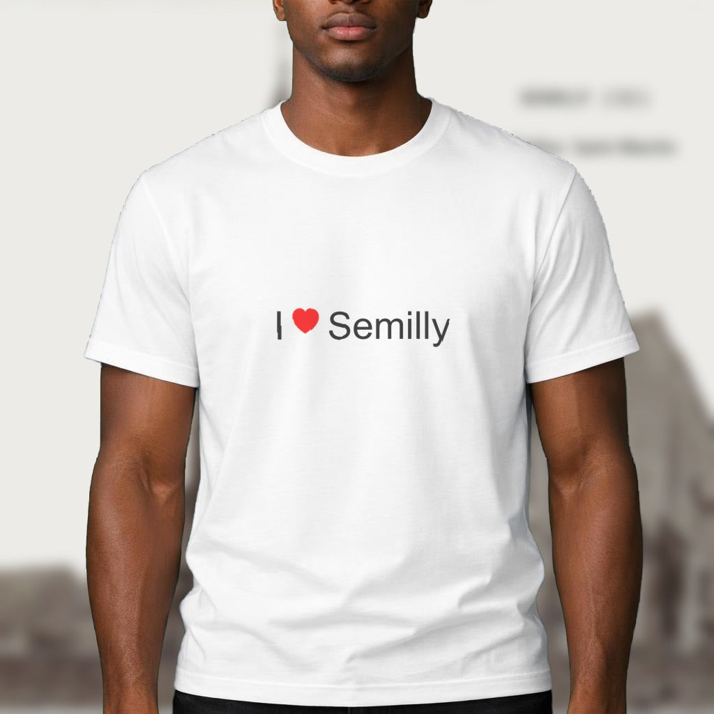 T-shirt I love semilly