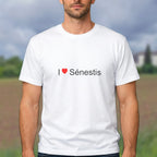 T-shirt I love sénestis