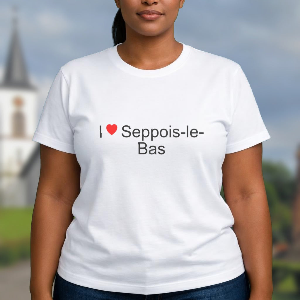 T-shirt I love seppois-le-bas