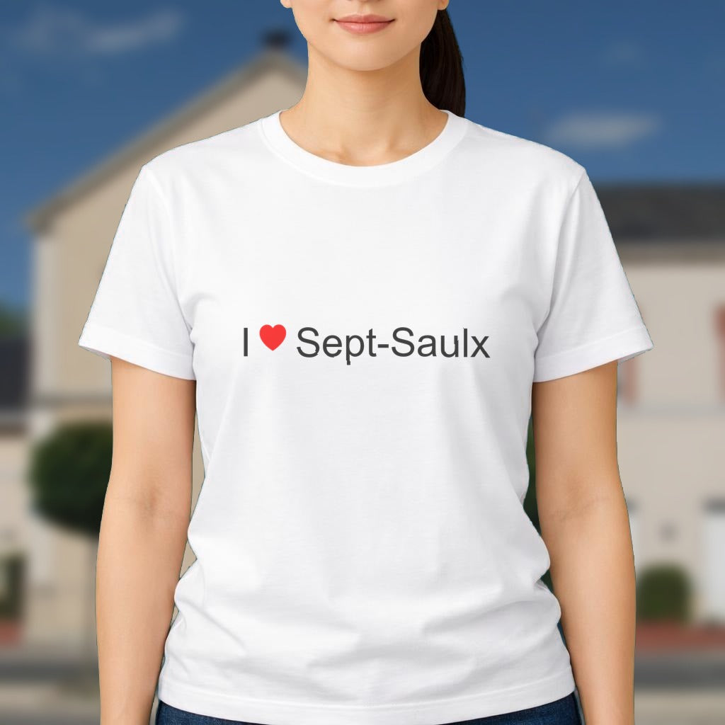 T-shirt I love sept-saulx