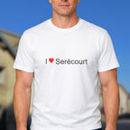 T-shirt I love serécourt