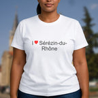 T-shirt I love sérézin-du-rhône